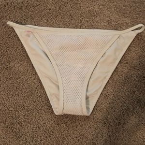 NWT Victoria’s Secret VS swim bottoms WHITE